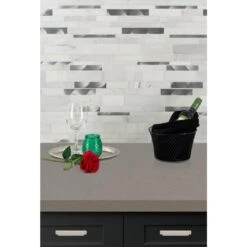 MSI Moderno Blanco Interlocking 12 In. X 18 In. X 8 Mm Metal Stone Blend Mesh-Mounted Mosaic Tile (15 Sq. Ft. / Case) 14 MSI Moderno Blanco Interlocking 12 In. X 18 In. X 8 Mm Metal Stone Blend Mesh-Mounted Mosaic Tile (15 Sq. Ft. / Case) -Floor Promotion Store 77ea472107b5a1e8eb5997216fe0f0b6 1800x1800