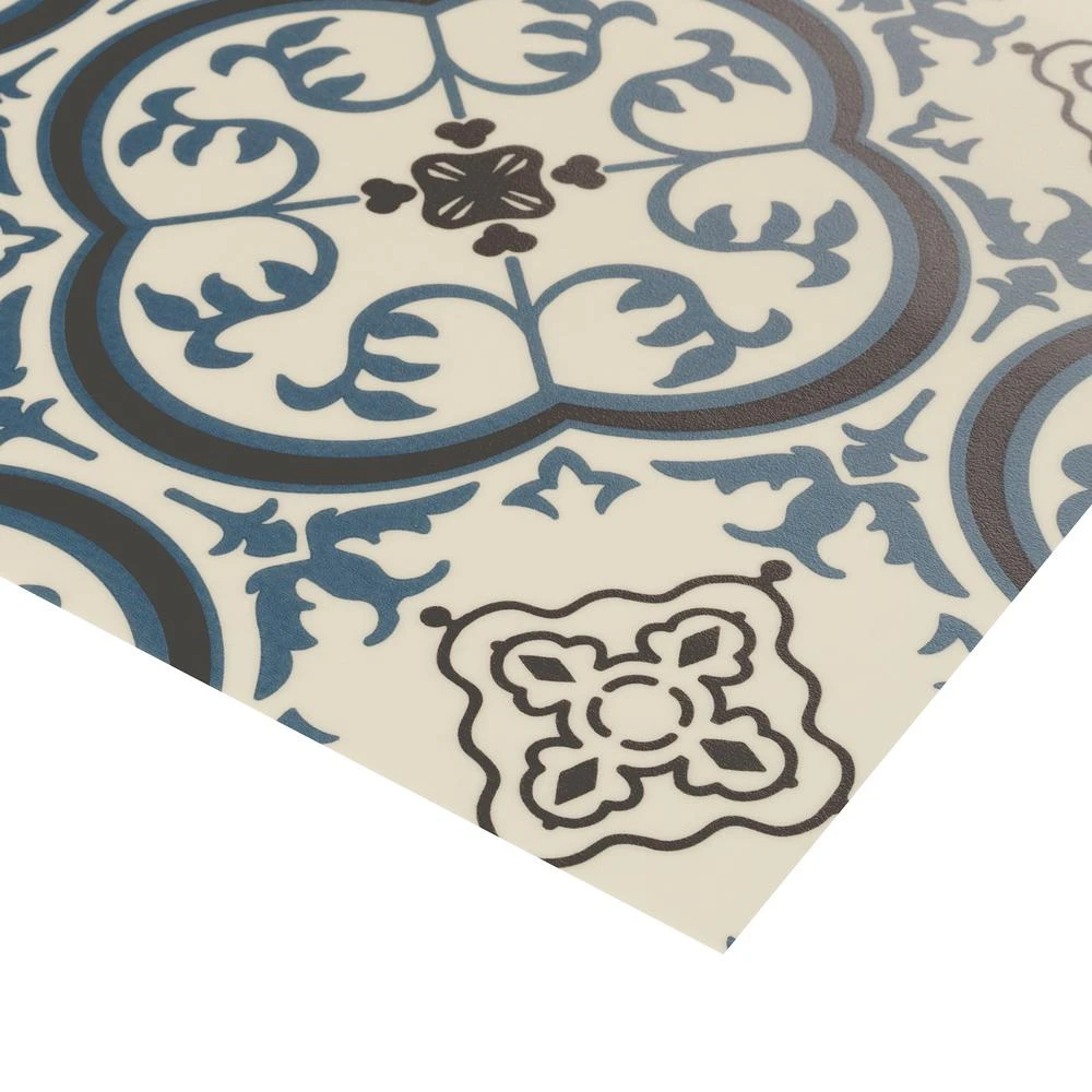 IVC Soho Blue And Grey Residential Vinyl Sheet, Sold By 13.2 Ft. Wide X Custom Length 3 IVC Soho Blue And Grey Residential Vinyl Sheet, Sold By 13.2 Ft. Wide X Custom Length - Image 3