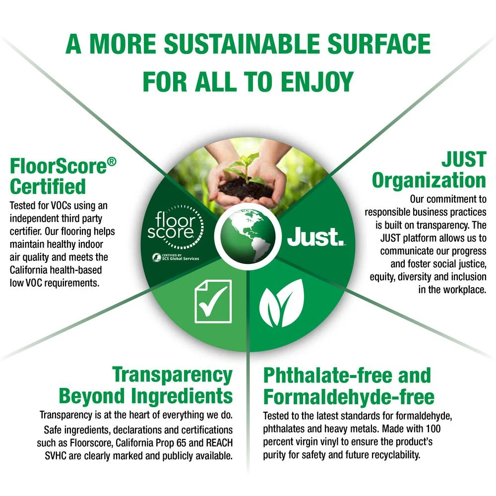 Home Decorators Collection Brown Sugar 7.1 In. W X 47.6 In. L Luxury Vinyl Plank Flooring (23.44 Sq. Ft.) 2 Home Decorators Collection Brown Sugar 7.1 In. W X 47.6 In. L Luxury Vinyl Plank Flooring (23.44 Sq. Ft.) - Image 2