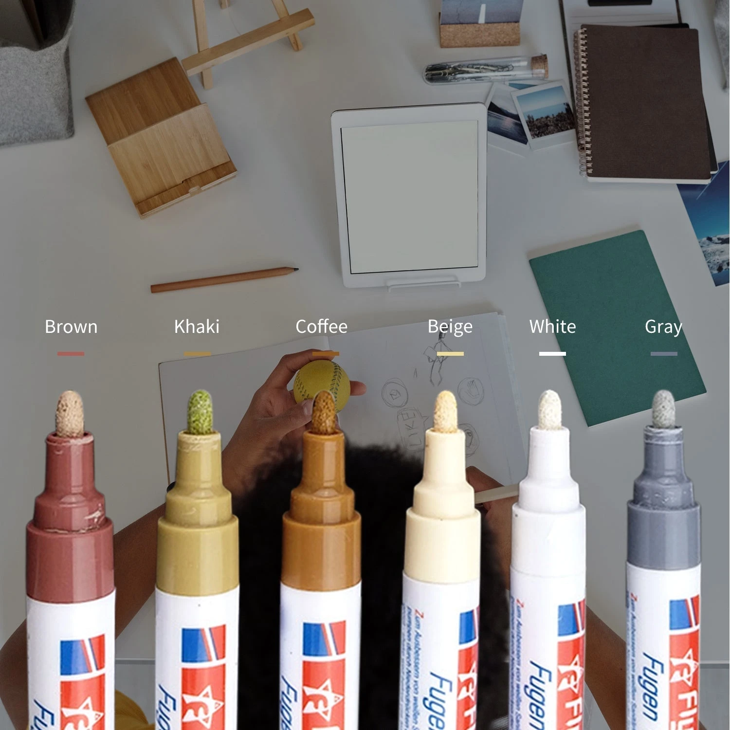 Grout Marker Grout Tile Pen Grout Restorer Pen Renew Marker With Replacement Nib For Tile Grout Lines Tile Wall Floor Bathrooms Kitchen 3 Grout Marker Grout Tile Pen Grout Restorer Pen Renew Marker With Replacement Nib For Tile Grout Lines Tile Wall Floor Bathrooms Kitchen - Image 3