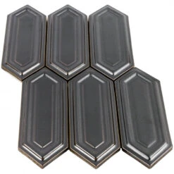 Divine Gunmetal Hexagon 9.5 In. X 15.5 In. Glazed Ceramic Mosaic Tile (1.02 Sq. Ft. / Sheet) -Floor Promotion Store 7f84a918 ffbb 4cf9 8b90 30d34aac9982.c7eee6843f5076d2cdd1da705c56e772 1800x1800