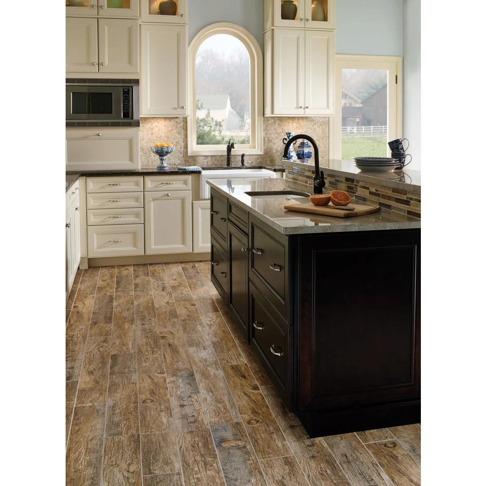 MSI Redwood Natural 6 In. X 24 In. Matte Porcelain Floor And Wall Tile (10 Sq. Ft./case) 4 MSI Redwood Natural 6 In. X 24 In. Matte Porcelain Floor And Wall Tile (10 Sq. Ft./case) - Image 4