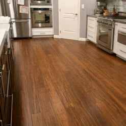 Cali Bamboo Cali Vinyl 10-Piece 7.125-in X 48.03-in Antique Java Luxury Locking Vinyl Plank Flooring
