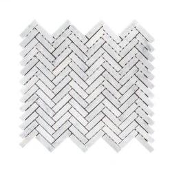 Jeffrey Court Jet Stream White Herringbone 10 In. X 11 In. X 8 Mm Honed Marble Stone Mosaic Wall/Floor Tile 7 Jeffrey Court Jet Stream White Herringbone 10 In. X 11 In. X 8 Mm Honed Marble Stone Mosaic Wall/Floor Tile -Floor Promotion Store 82c9a2a6c22a01e1160ca64f89974183 1800x1800