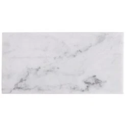 Ivy Hill Tile White Carrara 3 In. X 6 In. X 9mm Polished Marble Subway Tile (40 Pieces / 5 Sq. Ft. / Box) 15 Ivy Hill Tile White Carrara 3 In. X 6 In. X 9mm Polished Marble Subway Tile (40 Pieces / 5 Sq. Ft. / Box) -Floor Promotion Store 83a0a47a486b12191da6818c7604ec48 1800x1800