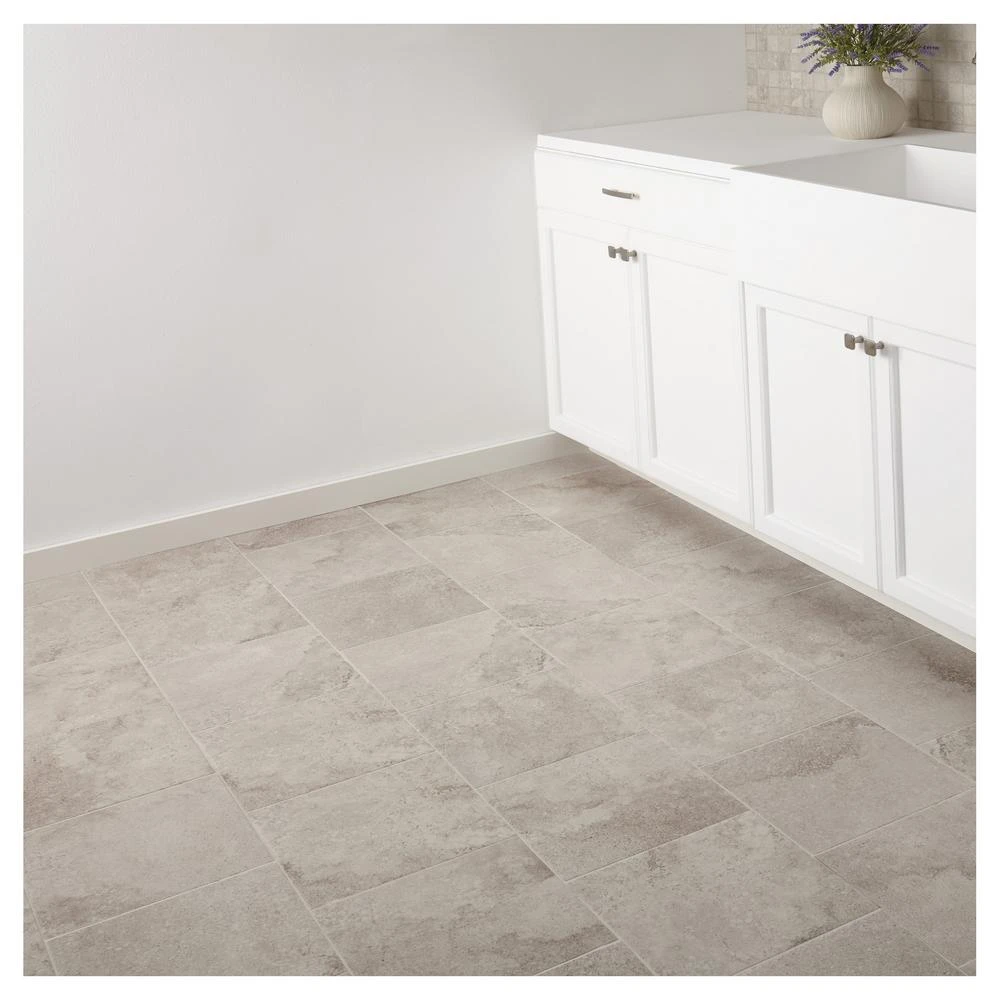 Daltile Hastings Gray 12 In. X 12 In. Glazed Porcelain Floor And Wall Tile (14.55 Sq. Ft. / Case) 3 Daltile Hastings Gray 12 In. X 12 In. Glazed Porcelain Floor And Wall Tile (14.55 Sq. Ft. / Case) - Image 3