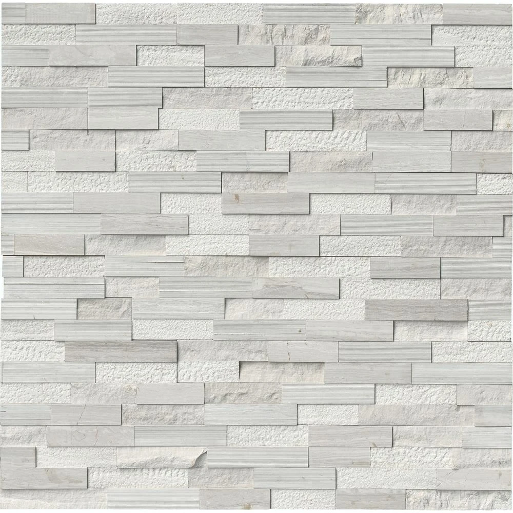 MSI Arctic White Ledger Panel 6 In. X 24 In. Natural Marble Wall Tile (10 Cases / 60 Sq. Ft. / Pallet) 16 MSI Arctic White Ledger Panel 6 In. X 24 In. Natural Marble Wall Tile (10 Cases / 60 Sq. Ft. / Pallet) - Image 16