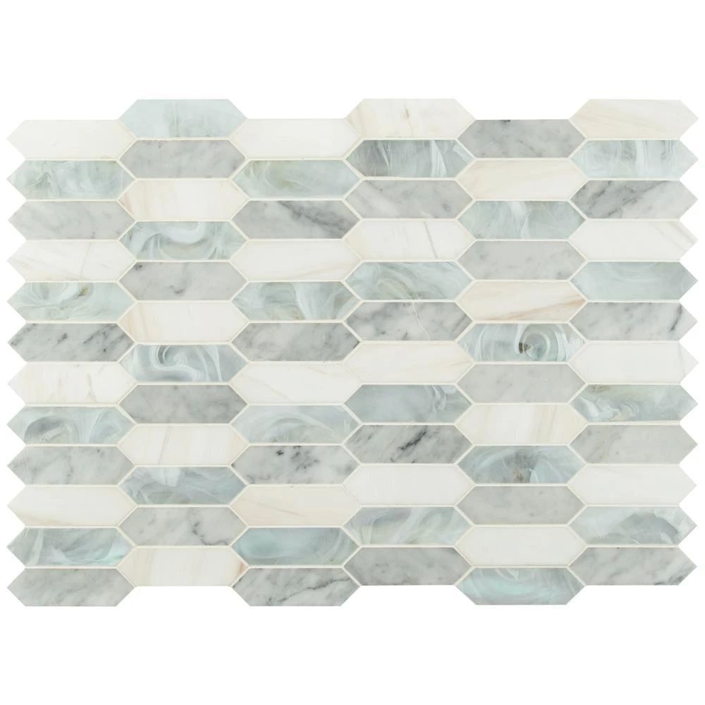 MSI Cienega Springs 10 In. X 13.78 In. X 6mm Textured Picket Multi-Surface Mesh-Mounted Mosaic Tile (14.4 Sq. Ft./Case) 1 MSI Cienega Springs 10 In. X 13.78 In. X 6mm Textured Picket Multi-Surface Mesh-Mounted Mosaic Tile (14.4 Sq. Ft./Case)