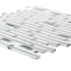 Jeffrey Court Ice Pencil 11.5 In. X 11.875 In. X 8 Mm Interlocking Textured Glossy Glass/Metal Mosaic Tile 10 Jeffrey Court Ice Pencil 11.5 In. X 11.875 In. X 8 Mm Interlocking Textured Glossy Glass/Metal Mosaic Tile -Floor Promotion Store 8bc3379e68e1084a7fb46027061a8eb6 1800x1800