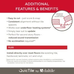 Daltile QuicTile 12 In. X 24 In. Enchanting Marble Matte Porcelain Locking Floor Tile (9.6 Sq. Ft. / Case) 31 Daltile QuicTile 12 In. X 24 In. Enchanting Marble Matte Porcelain Locking Floor Tile (9.6 Sq. Ft. / Case) -Floor Promotion Store 8cb59e6d188586132ab72479f5aec226 b5be72c7 376e 4417 aada 393f9e18c91d 1800x1800