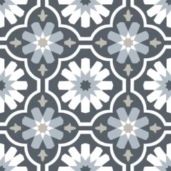 FloorPops Sevilla 12 In. X 12 In. Peel And Stick Virgin Vinyl Floor Tiles (10-Pack)