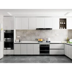 TrafficMASTER Telegrey Concrete 12 In. X 24 In. Luxury Vinyl Tile Peel And Stick Wall (18 Sq. Ft. / Case) 7 TrafficMASTER Telegrey Concrete 12 In. X 24 In. Luxury Vinyl Tile Peel And Stick Wall (18 Sq. Ft. / Case) -Floor Promotion Store 8fe48d3f855968f62a47d8103b545bdb 1800x1800