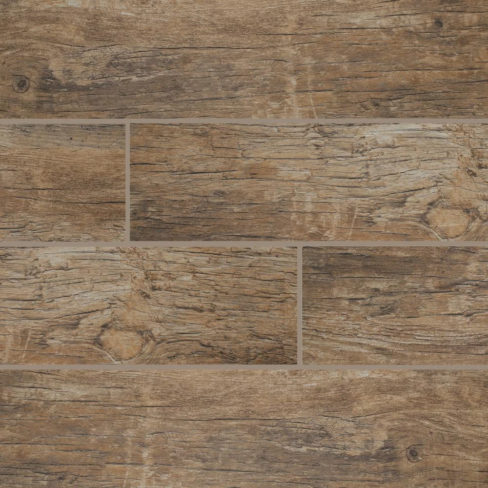MSI Redwood Natural 6 In. X 24 In. Matte Porcelain Floor And Wall Tile (10 Sq. Ft./case) 9 MSI Redwood Natural 6 In. X 24 In. Matte Porcelain Floor And Wall Tile (10 Sq. Ft./case) - Image 9