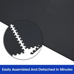 Yes4All Interlocking Foam Mats With Border - Cover 24 SQFT (6 Pcs, Black) -Floor Promotion Store 939b9fbd df19 4b08 afb8 416d4df84e62 1.4dae1337bd8016d1522b0068ee466dbb 1800x1800