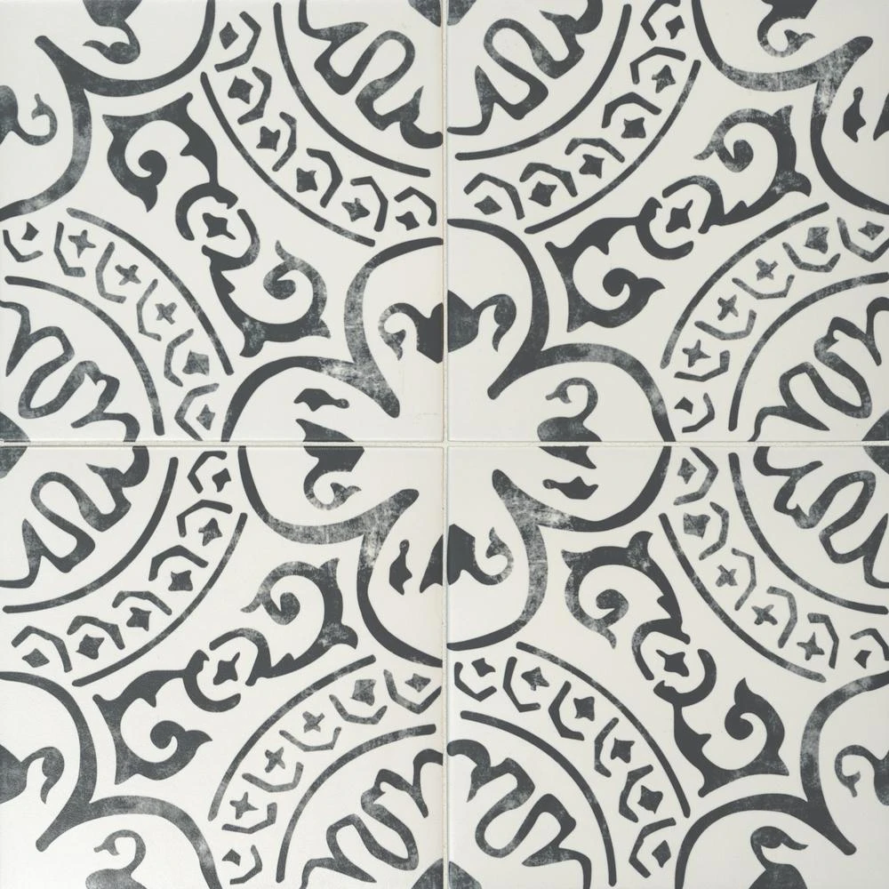 MSI Paloma Encaustic 8 In. X 8 In. Matte Porcelain Floor And Wall Tile (5.33 Sq. Ft. /case) 1 MSI Paloma Encaustic 8 In. X 8 In. Matte Porcelain Floor And Wall Tile (5.33 Sq. Ft. /case)