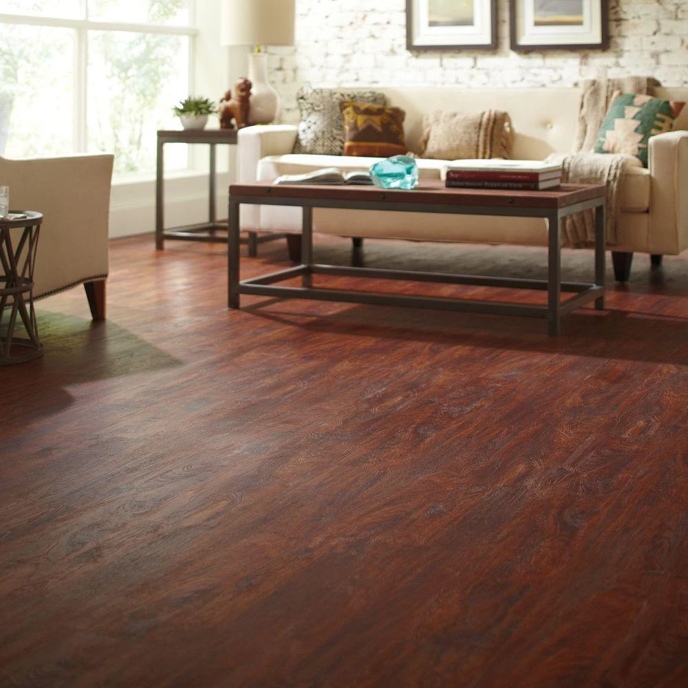 TrafficMaster Cherry 6 In. W X 36 In. L Luxury Vinyl Plank Flooring (24 Sq. Ft. / Case) 2 TrafficMaster Cherry 6 In. W X 36 In. L Luxury Vinyl Plank Flooring (24 Sq. Ft. / Case) - Image 2