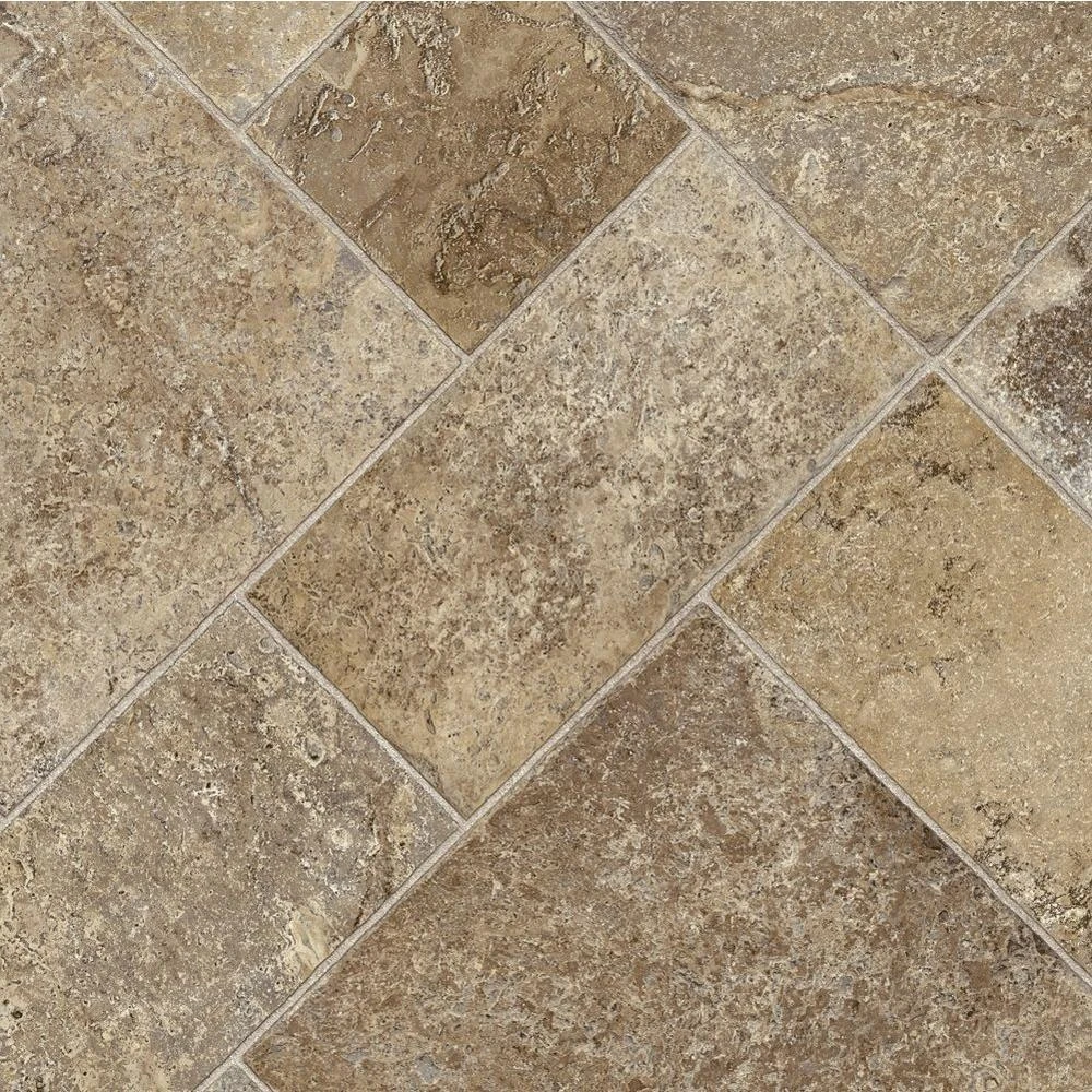 TrafficMASTER Limestone Slab Beige Residential Vinyl Sheet, Sold By 12 Ft. Wide X Custom Length 7 TrafficMASTER Limestone Slab Beige Residential Vinyl Sheet, Sold By 12 Ft. Wide X Custom Length - Image 7