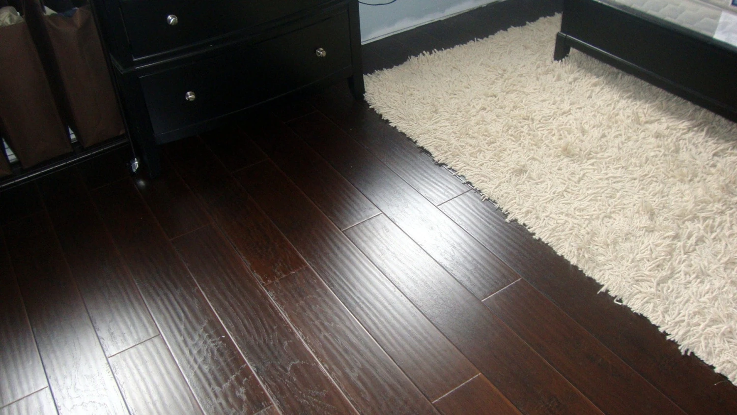 BuildDirect Hickory Ebony 12mm 48" X 6.37" Laminate Flooring (21.32sq. Ft. Per Box) 3 BuildDirect Hickory Ebony 12mm 48" X 6.37" Laminate Flooring (21.32sq. Ft. Per Box) - Image 3