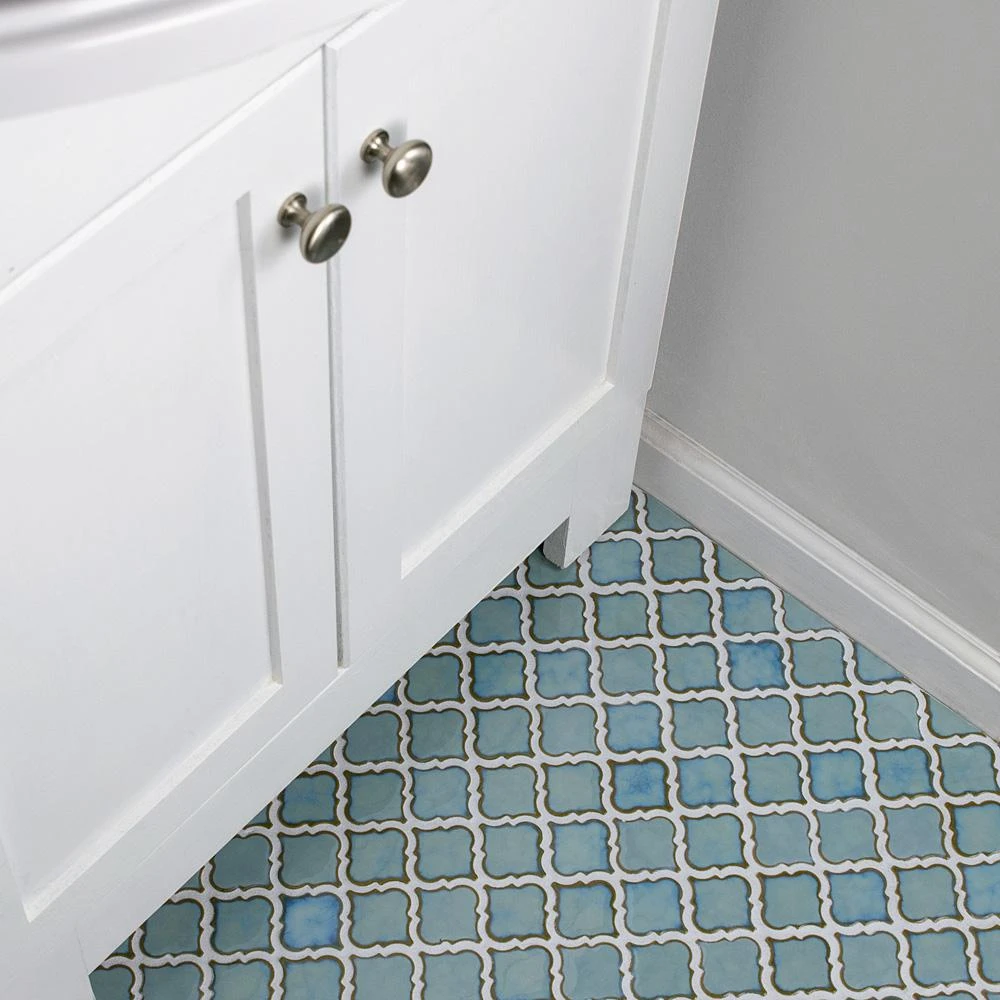 Merola Tile Hudson Tangier Marine 12 In. X 12 In. Porcelain Mosaic Tile (10.96 Sq. Ft. / Case) 14 Merola Tile Hudson Tangier Marine 12 In. X 12 In. Porcelain Mosaic Tile (10.96 Sq. Ft. / Case) - Image 14