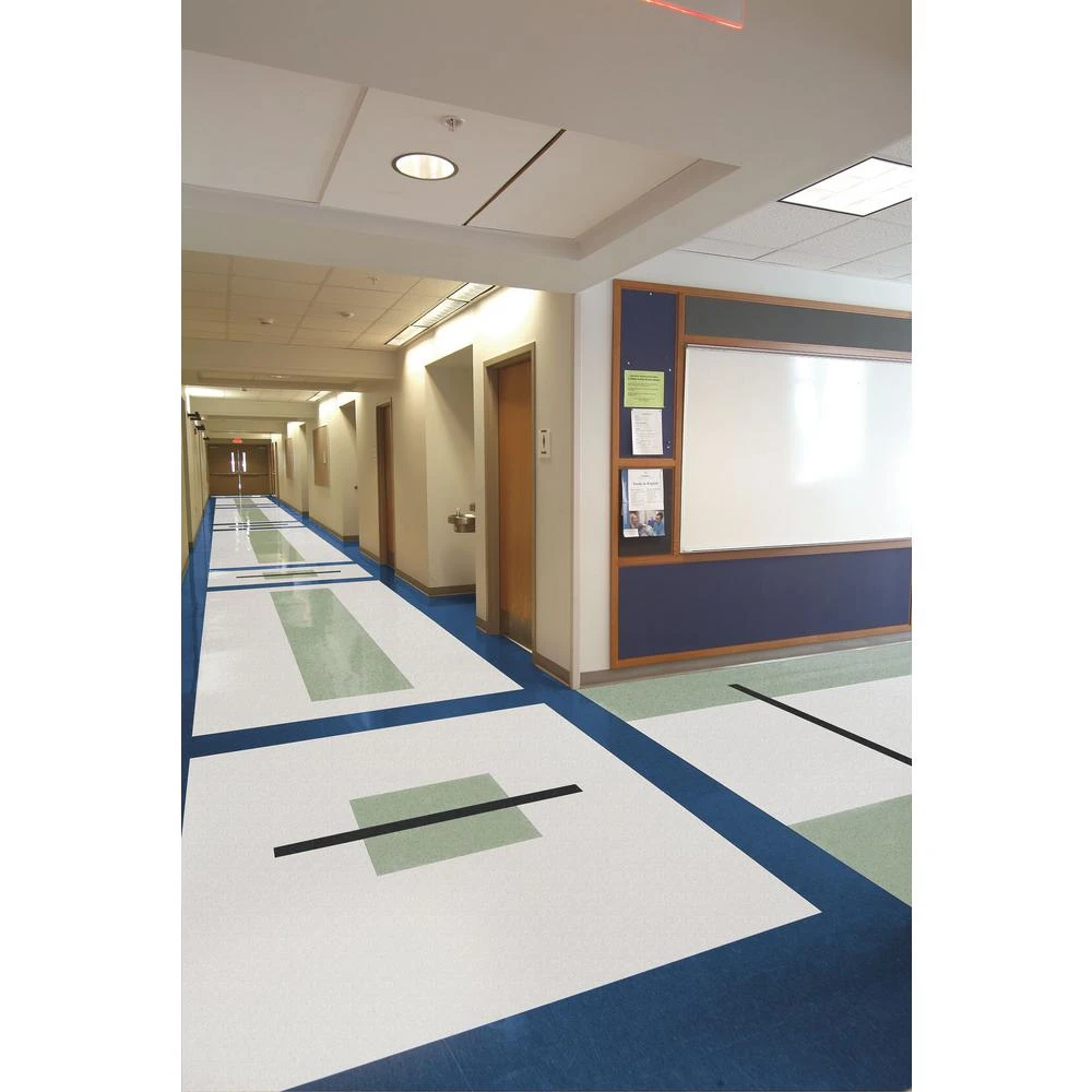 Armstrong Imperial Texture VCT 12 In. X 12 In. X 3/32 In. Shelter White Standard Excelon Vinyl Tile (45 Sq. Ft. / Case) 2 Armstrong Imperial Texture VCT 12 In. X 12 In. X 3/32 In. Shelter White Standard Excelon Vinyl Tile (45 Sq. Ft. / Case) - Image 2