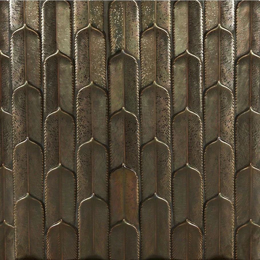 Bond Tile Prong Bronze Matte Ceramic Mosaic Tile (1.13 Sq. Ft. / Sheet) 1 Bond Tile Prong Bronze Matte Ceramic Mosaic Tile (1.13 Sq. Ft. / Sheet)