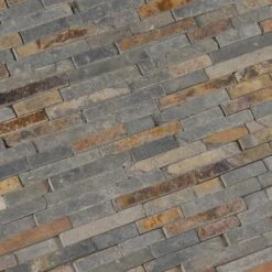 MSI Rustique Interlocking 8 In. X 18 In. X 10mm Textured Slate Mesh-Mounted Mosaic Wall Tile (10 Sq. Ft. / Case) -Floor Promotion Store 9c3b0f48c3a847bb60bc7a532b2aad55 1800x1800