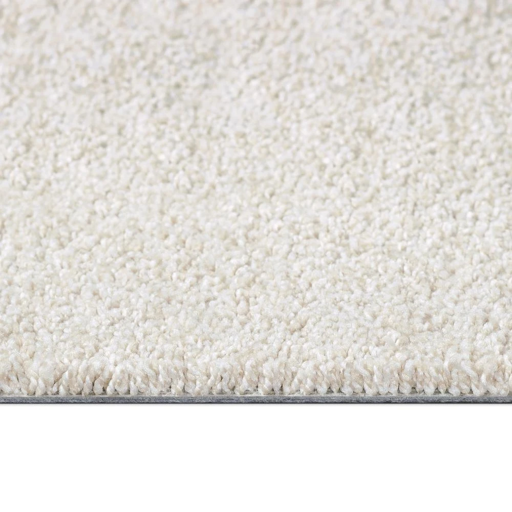 Modern Design Parchment Tan 24 In. X 24 In. Residential Peel And Stick Carpet Tile (12 Tiles/Case) 4 Modern Design Parchment Tan 24 In. X 24 In. Residential Peel And Stick Carpet Tile (12 Tiles/Case) - Image 4