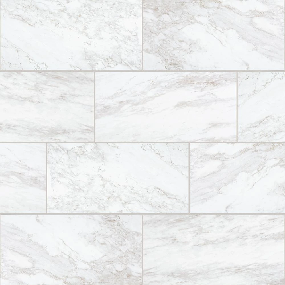 Daltile QuicTile 12 In. X 24 In. Enchanting Marble Matte Porcelain Locking Floor Tile (9.6 Sq. Ft. / Case) 1 Daltile QuicTile 12 In. X 24 In. Enchanting Marble Matte Porcelain Locking Floor Tile (9.6 Sq. Ft. / Case)