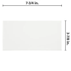 Merola Tile Projectos 7-3/4 In. X 3-7/8 In. Neve Matte Ceramic Subway Floor And Wall Subway Tile (11.46 Sq. Ft. / Case) 18 Merola Tile Projectos 7-3/4 In. X 3-7/8 In. Neve Matte Ceramic Subway Floor And Wall Subway Tile (11.46 Sq. Ft. / Case) -Floor Promotion Store a085611d5ea103d2985023fbcb26035c 1800x1800