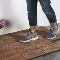 Topeakmart 12''x12''Interlocking Wood Flooring Tiles Indoor & Outdoor For Patio Garden Deck Poolside Pack Of 27 Natural Wood -Floor Promotion Store a4921f31 7331 4062 a3ee 6f9991a39fb5 1.5b295e381bade8c270855eef10fab923 1800x1800