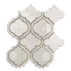 Divine Arabesque Glacier White 10 In. X 12 In. Glazed Ceramic Mosaic Tile (0.80 Sq. Ft. / Sheet) -Floor Promotion Store a4f2422d 8cc0 49d8 a41d 5d8db030b71e.2b6dca5aff45fe277037d65bcac3fe58 1800x1800