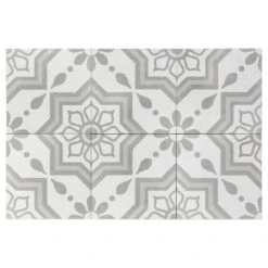 Ivy Hill Tile Sintra Silver Sky Encaustic 9 In. X 9 In. X 10mm Mate Porcelain Floor And Wall Tile (20 Pieces / 10.65 Sq. Ft. / Box) -Floor Promotion Store a5302dd45a3230e03c43c51147aa6224 1800x1800