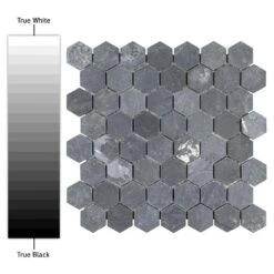 Merola Tile Crag Hexagon Black 11-1/8 In. X 11-1/8 In. X 8 Mm Slate Mosaic Tile -Floor Promotion Store a57b86f4268294905c5e042753e7ba5e 1800x1800