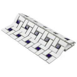 Merola Tile Spiral Blue And White 12-1/2 In. X 12-1/2 In. X 6 Mm Porcelain Mosaic Tile (11.07 Sq. Ft. / Case) 23 Merola Tile Spiral Blue And White 12-1/2 In. X 12-1/2 In. X 6 Mm Porcelain Mosaic Tile (11.07 Sq. Ft. / Case) -Floor Promotion Store a59b1e4c08a3d4a459aefd4c34712086 1800x1800