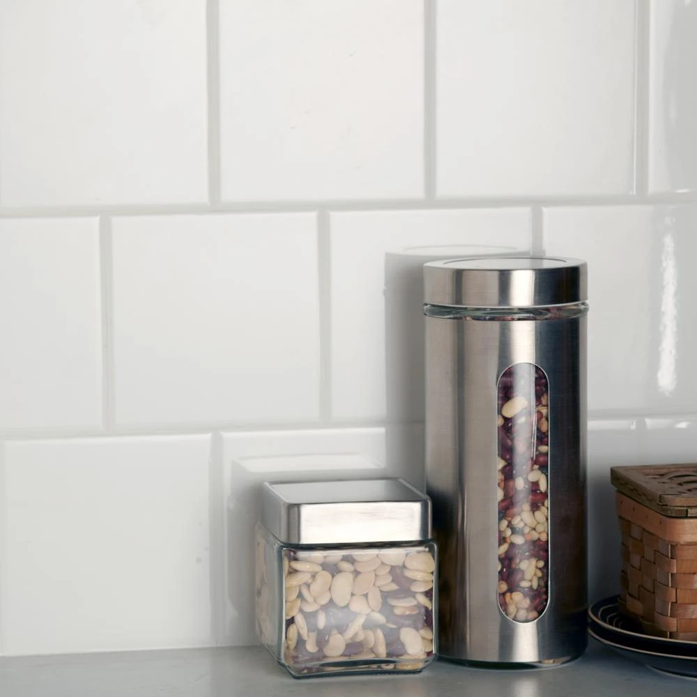 Daltile Restore Bright White 6 In. X 6 In. Ceramic Wall Tile (12.50 Sq. Ft./case) 4 Daltile Restore Bright White 6 In. X 6 In. Ceramic Wall Tile (12.50 Sq. Ft./case) - Image 4