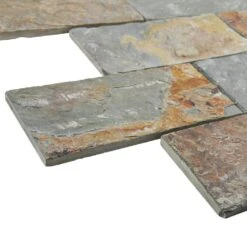 Merola Tile Crag Subway Sunset 11-3/4 In. X 11-3/4 In. X 10 Mm Slate Mosaic Tile 11 Merola Tile Crag Subway Sunset 11-3/4 In. X 11-3/4 In. X 10 Mm Slate Mosaic Tile -Floor Promotion Store a5e10d329fb5db5aebd21d206ab58226 1800x1800