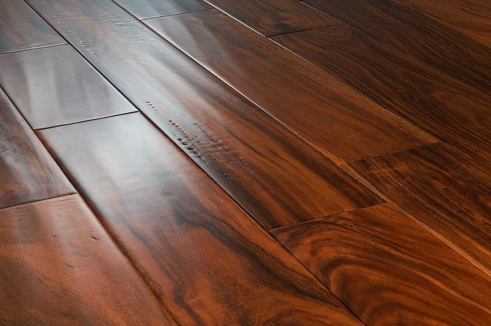 BuildDirect Acacia Handscraped Cognac 3mm Thick RL X 4.75" Engineered Hardwood Flooring (33.1 Sq Ft Per Box) 3 BuildDirect Acacia Handscraped Cognac 3mm Thick RL X 4.75" Engineered Hardwood Flooring (33.1 Sq Ft Per Box) - Image 3
