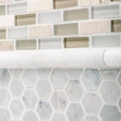 Jeffrey Court Cottage Ridge Mini Brick Beige 11.75 In. X 12 In. X 8 Mm Interlocking Glass/Stone Mosaic Tile 7 Jeffrey Court Cottage Ridge Mini Brick Beige 11.75 In. X 12 In. X 8 Mm Interlocking Glass/Stone Mosaic Tile -Floor Promotion Store aacb57c7ac518be99b71cbfca868222c 1800x1800