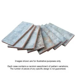 Merola Tile Biarritz Blue 3 In. X 6 In. Ceramic Wall Tile (6.04 Sq. Ft./Case) 25 Merola Tile Biarritz Blue 3 In. X 6 In. Ceramic Wall Tile (6.04 Sq. Ft./Case) -Floor Promotion Store abd58b4d6cd52b39b7e6dc7b7bc2d66a 1800x1800