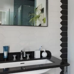 Merola Tile Kite Black 4 In. X 11-3/4 In. Porcelain Floor And Wall Subway Tile (11.81 Sq. Ft. / Case) 27 Merola Tile Kite Black 4 In. X 11-3/4 In. Porcelain Floor And Wall Subway Tile (11.81 Sq. Ft. / Case) -Floor Promotion Store aeb891b50b75e575d0d57f28ee5103bd 1800x1800