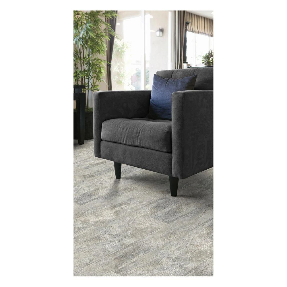 Marazzi Montagna Dapple Gray 6 In. X 24 In. Porcelain Floor And Wall Tile (14.53 Sq. Ft. / Case) 5 Marazzi Montagna Dapple Gray 6 In. X 24 In. Porcelain Floor And Wall Tile (14.53 Sq. Ft. / Case) - Image 5