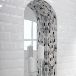 Daltile Snow Illusion 2-5/8 In. X 12 In. Marble Decorative Accent Wall Tile (0.2188 Sq. Ft./ Piece) -Floor Promotion Store afc2b0316e54929cca061e35be1d9ea6 1800x1800