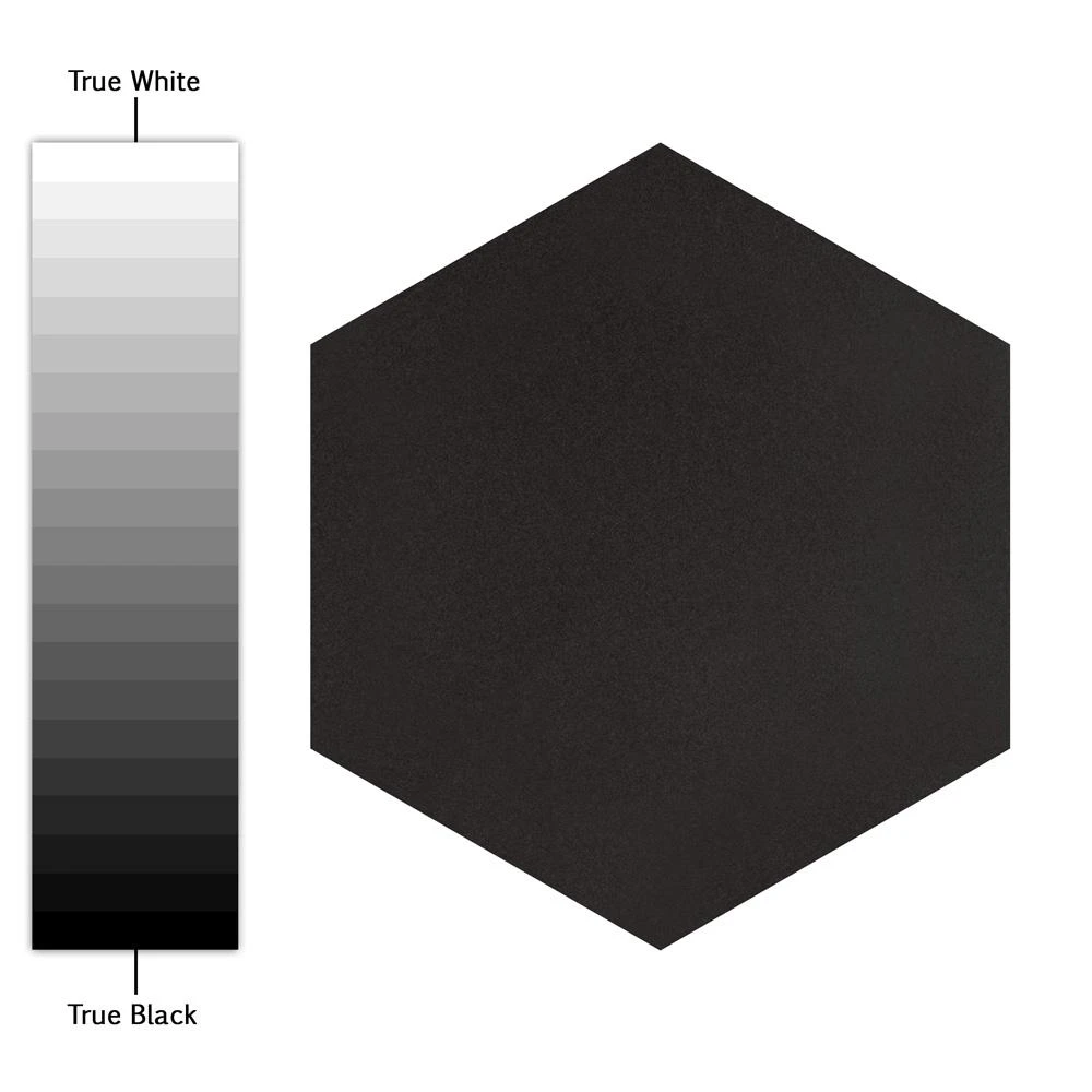Merola Tile Textile Hex Black 8-5/8 In. X 9-7/8 In. Porcelain Floor And Wall Tile (11.56 Sq. Ft. / Case) 8 Merola Tile Textile Hex Black 8-5/8 In. X 9-7/8 In. Porcelain Floor And Wall Tile (11.56 Sq. Ft. / Case) - Image 8