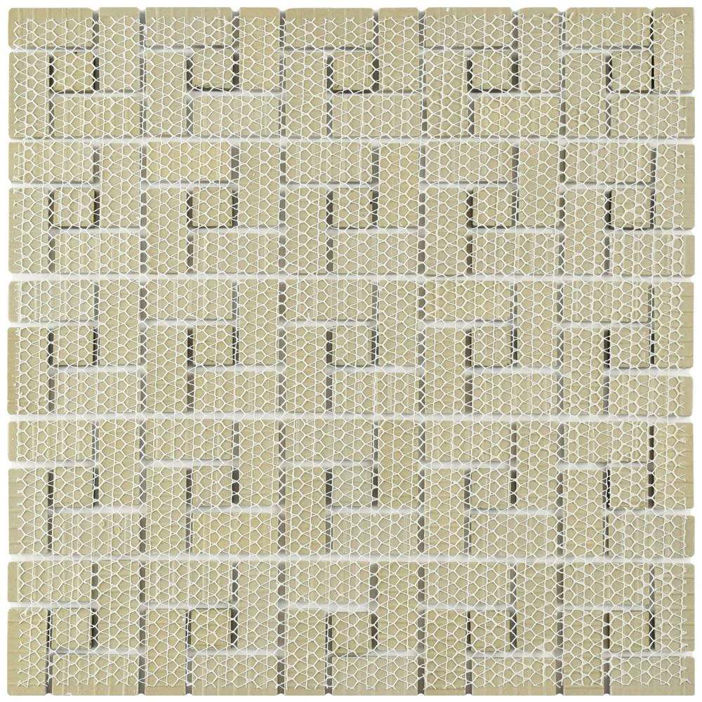 Merola Tile Spiral Blue And White 12-1/2 In. X 12-1/2 In. X 6 Mm Porcelain Mosaic Tile (11.07 Sq. Ft. / Case) 9 Merola Tile Spiral Blue And White 12-1/2 In. X 12-1/2 In. X 6 Mm Porcelain Mosaic Tile (11.07 Sq. Ft. / Case) - Image 9