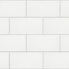 Merola Tile Projectos 7-3/4 In. X 3-7/8 In. Neve Matte Ceramic Subway Floor And Wall Subway Tile (11.46 Sq. Ft. / Case)