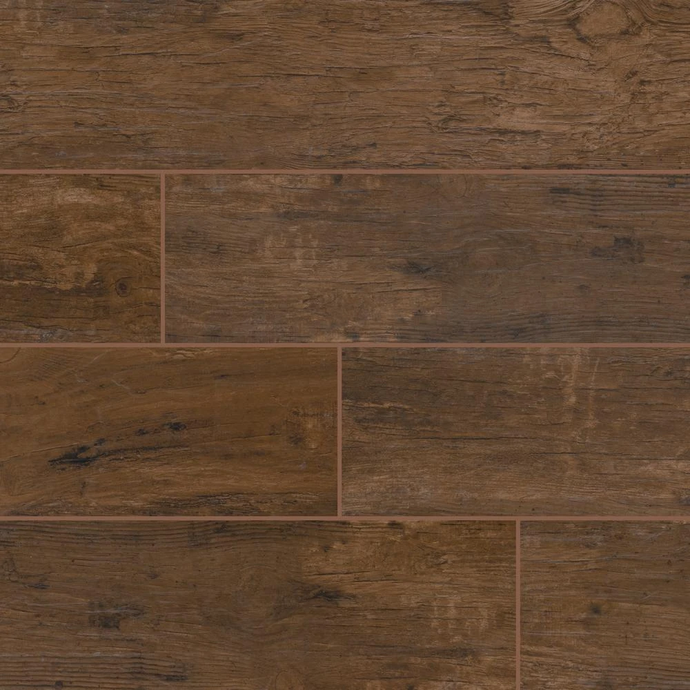 MSI Redwood Natural 6 In. X 24 In. Matte Porcelain Floor And Wall Tile (10 Sq. Ft./case) 12 MSI Redwood Natural 6 In. X 24 In. Matte Porcelain Floor And Wall Tile (10 Sq. Ft./case) - Image 12