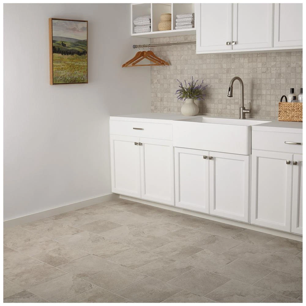 Daltile Hastings Gray 12 In. X 12 In. Glazed Porcelain Floor And Wall Tile (14.55 Sq. Ft. / Case) 2 Daltile Hastings Gray 12 In. X 12 In. Glazed Porcelain Floor And Wall Tile (14.55 Sq. Ft. / Case) - Image 2
