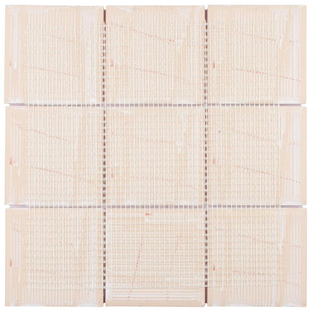 Merola Tile Twist Square Yellow Lemon 11-3/4 In. X 11-3/4 In. Ceramic Mosaic (9.79 Sq. Ft. /Case) 7 Merola Tile Twist Square Yellow Lemon 11-3/4 In. X 11-3/4 In. Ceramic Mosaic (9.79 Sq. Ft. /Case) - Image 7