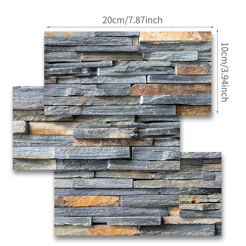 Self-Adhesive Vinyl Flooring Tiles Waterproof Peel And Stick Tiles Wall Stickers For Home Decor,Gray Wood Grain 3 Self-Adhesive Vinyl Flooring Tiles Waterproof Peel And Stick Tiles Wall Stickers For Home Decor,Gray Wood Grain - Image 3