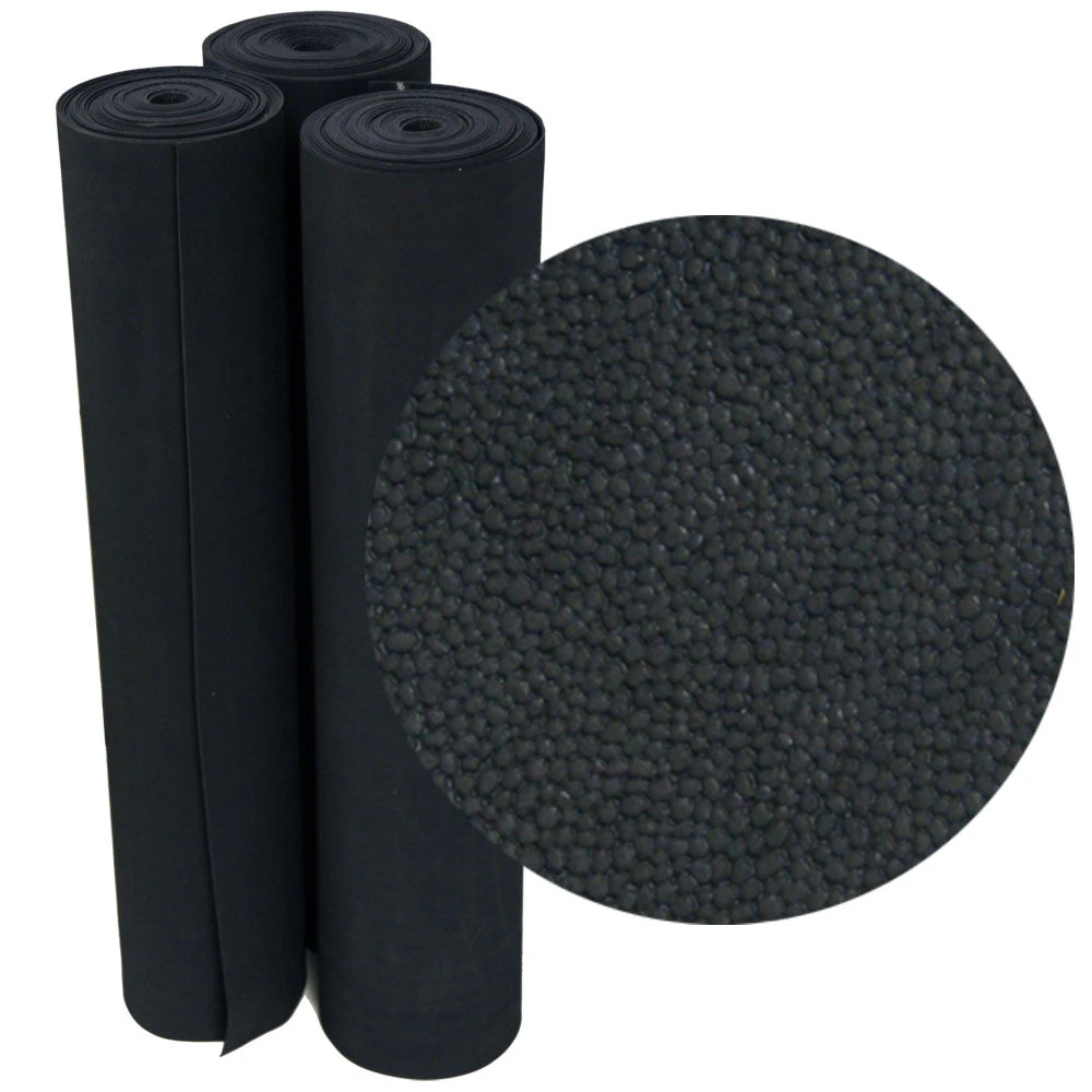 Rubber-Cal "Tuff-n-Lastic" Rubber Runner Mat - 1/8 In X 48 In X 9 Ft Rolled Rubber Flooring - Black 1 Rubber-Cal "Tuff-n-Lastic" Rubber Runner Mat - 1/8 In X 48 In X 9 Ft Rolled Rubber Flooring - Black
